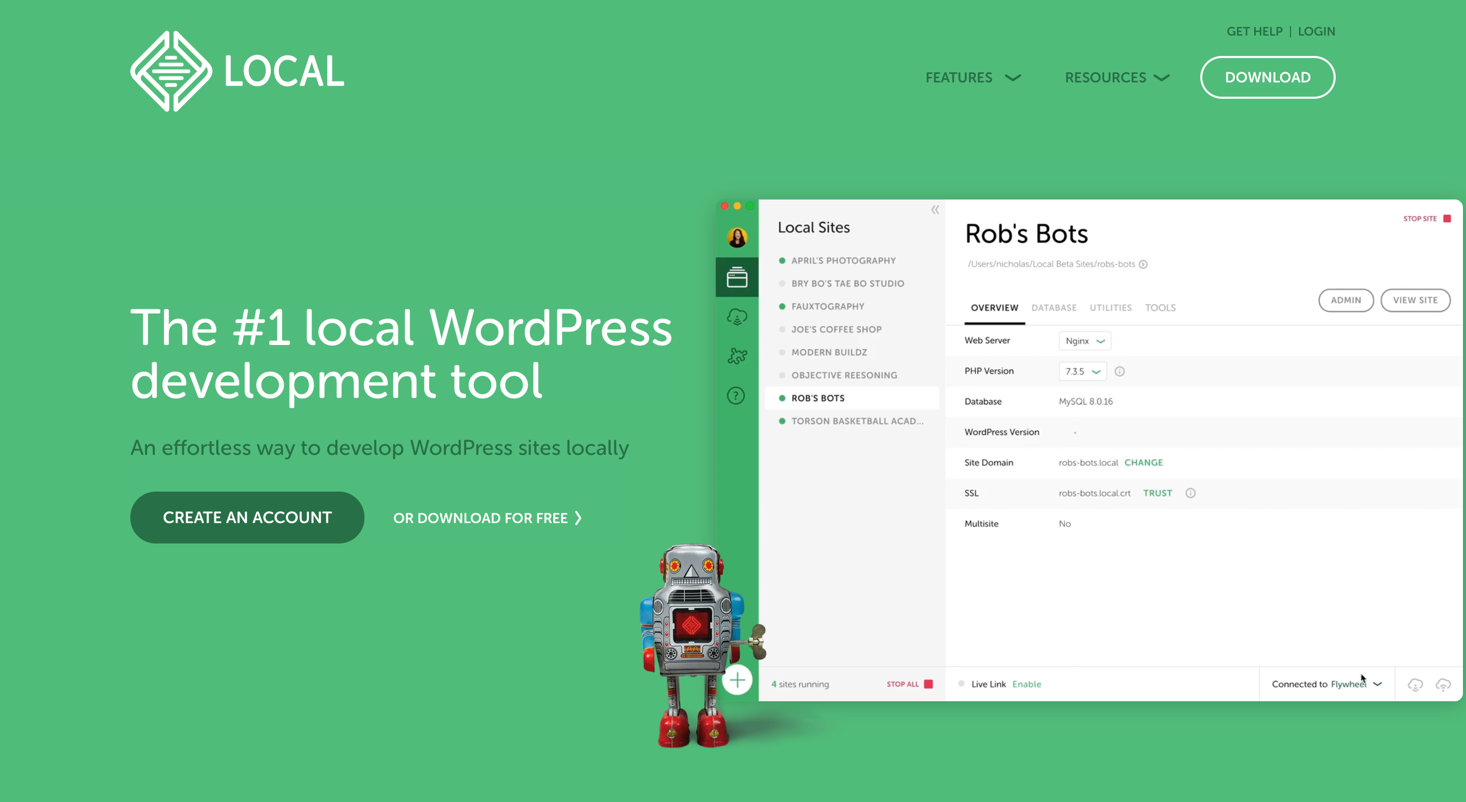 「LOCAL」で快適なWordPress開発環境を構築！